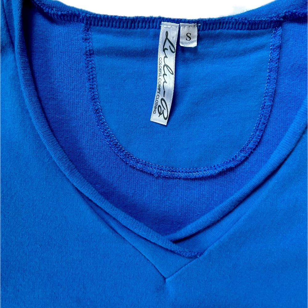 Lulu B Blue comfy sweatshirt